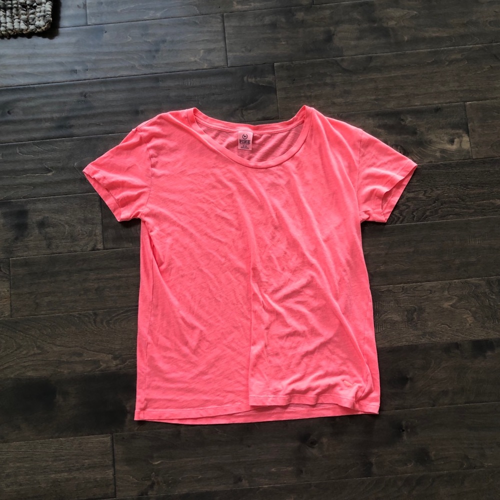 Neon coral t-shirt